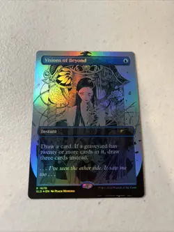 Visions of Beyond (Rainbow Foil) #1670 (NM) Secret Lair Drop SLD Magic MTG - Image 1