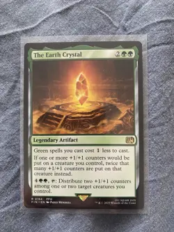 MTG | The Earth Crystal | Final Fantasy | Near Mint | Rare | Non-foil - Image 1
