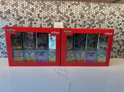 Set of 2 - Pokemon TCG 151 Mini Tins 4 Pack + 4 Promos - 16 Total Packs - Image 1
