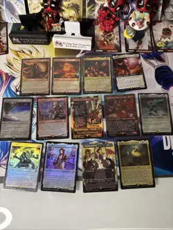 Final Fantasy MTG 13 Card Mythic + Rare FOIL Lot Clive Fire Crystal Gilgamesh + - Image 1