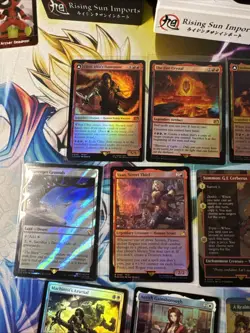 Final Fantasy MTG 13 Card Mythic + Rare FOIL Lot Clive Fire Crystal Gilgamesh + - Image 2