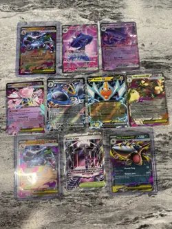 2025 Pokemon Phantasmal Flames Mega Charizard X Ex Lot (10) All Different New - Image 1