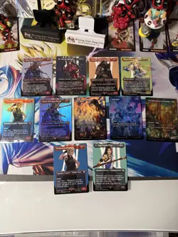 Final Fantasy MTG Borderless 11 Card Lot - Foil And Non Foil FIN FCA Vincent + - Image 1