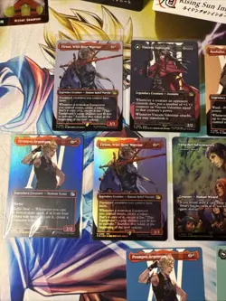 Final Fantasy MTG Borderless 11 Card Lot - Foil And Non Foil FIN FCA Vincent + - Image 2