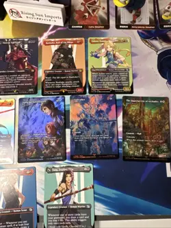 Final Fantasy MTG Borderless 11 Card Lot - Foil And Non Foil FIN FCA Vincent + - Image 3