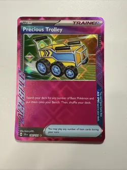 Precious Trolley ACE SPEC Rare 185/191 Surging Sparks Holo POKEMON NEAR MINT - Image 1