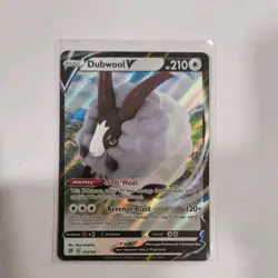 Pokemon TCG Dubwool V Rebel Clash 153/192 Holo Ultra Rare - Image 1