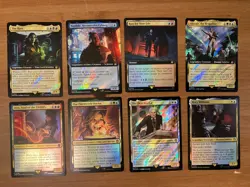 Lot of 8 FOIL MTG Cards from the Doctor Who Edition, Magic 2023 - Image 1