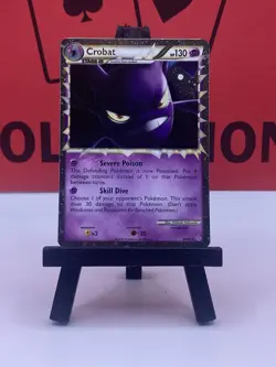 Crobat 84/95 Unleashed Holo Rare Pokemon TCG 2010 VLP - Image 2