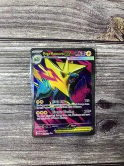 2025 Near Mint Pokemon Mega Manectric ex 158/132 UR Mega Evolution NM / MINT - Image 1