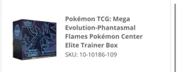 Pokemon Phantasmal Flames Pokemon Center ETB??Elite Trainer Box - Sealed - Image 1