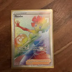 Pokemon - Phoebe (Secret) - 175/163 - SWSH05: Battle Styles - Holo - Secret R NM - Image 1