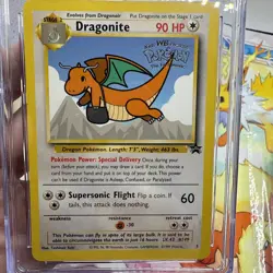 Pokemon TCG Graded CGC 7 Dragonite Black Star Promo 5 WB STAMPED Mewtwo Strikes - Image 5