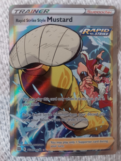Pokemon - Brilliant Stars Rapid Strike Style Mustard TG27/TG30 NM - Image 1