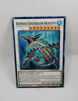 YU-GI-OH! Ravenous Crocodragon Archethys. MP21-EN067. 1st Edition Card. TCG CCG - Image 1