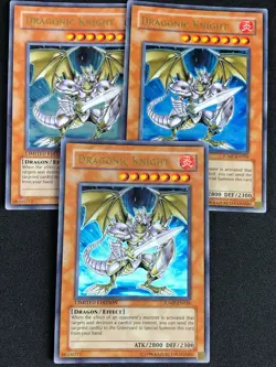 YUGIOH DRAGONIC KNIGHT JUMP-EN026 ULTRA X3 NM - Image 1