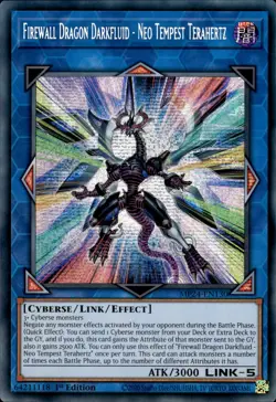 Firewall Dragon Darkfluid - Neo Tempest Terahertz - Prismatic MP24-EN130 YuGiOh - Image 1