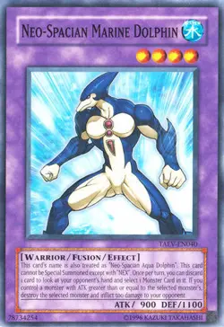 Yu-Gi-Oh! - Neo-Spacian Marine Dolphin (TAEV-EN040) - Tactical Evolution - LP - Image 1