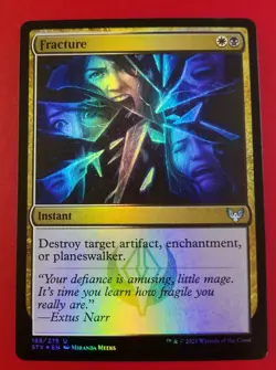 1x Fracture | FOIL | Strixhaven School of Mages | MTG Magic Cards - Image 1