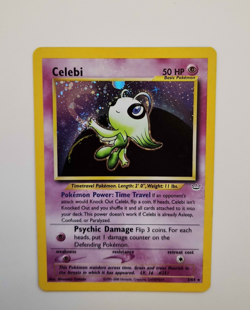 Pokemon Neo Revelation - Celebi 3/64 Holo - Vintage Pokemon Card - EXCELLENT - Image 1