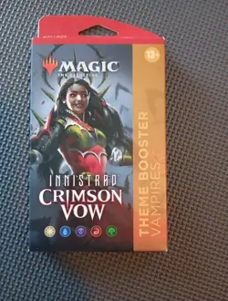 MTG Theme Booster VAMPIRES Innistrad Crimson Vow Magic The Gathering 35 Cards - Image 1