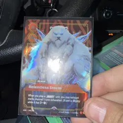 Volibear Riftbound English Promo card 249/298 PRERELEASE League Of Legends Foil - Image 1