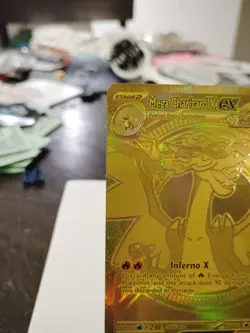 Mega Charizard X ex 130/094 Me02: Phantasmal Flames Holo for sale online - Image 2