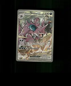 HOLO Nidoking Card Nidoking Pokemon Card READ DESCRIPTION BELOW p1 - Image 1
