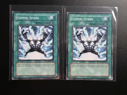 2× Gemini Spark SOVR-EN055 Yugioh Card 1st + Unl - Image 1