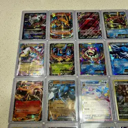Lot of 30 Pokemon Cards: Mega EX, VMAX, EX, Full Art, V, BREAK, Promo, VSTAR - Image 2