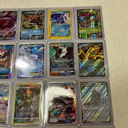 Lot of 30 Pokemon Cards: Mega EX, VMAX, EX, Full Art, V, BREAK, Promo, VSTAR - Image 3