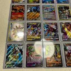 Lot of 30 Pokemon Cards: Mega EX, VMAX, EX, Full Art, V, BREAK, Promo, VSTAR - Image 4