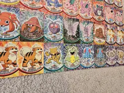 40x 1999 Topps Pokemon TV Animation 1st Ed. Black Logo Series Cards Vintage Lot - Image 2