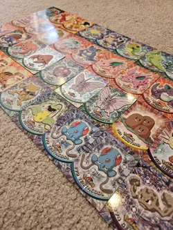 40x 1999 Topps Pokemon TV Animation 1st Ed. Black Logo Series Cards Vintage Lot - Image 3