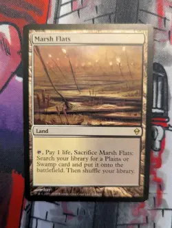 Marsh Flats | Zendikar | LP/MP | Magic the Gathering | MtG Nonfoil Fetch Land - Image 1