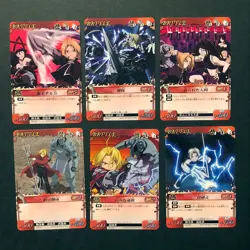 Y682 Edward Elric Japanese Fullmetal Alchemist Alchemic Card Battle - Image 1