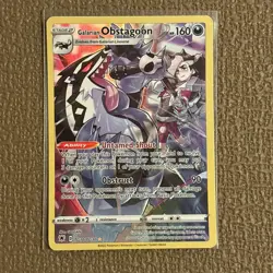 Galarian Obstagoon TG10/TG30 Astral Radiance Pokemon TCG Ultra Rare NM Mint Card - Image 1