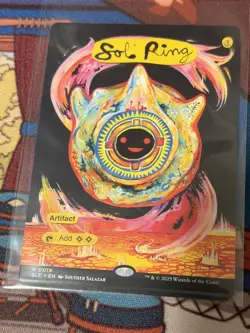 MTG Sol Ring Encyclopedia of Magic Secret Lair Unplayed - Image 1