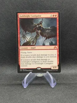 Magic the Gathering Goldnight Castigator (162/297) Shadows Over Innistrad Mythic - Image 1