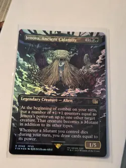 Jenova, Ancient Calamity (Borderless) Final Fantasy Foil MTG 0346 - Image 1