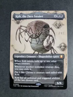 Koh, the Face Stealer (Borderless) Mythic MTG Avatar - Image 1