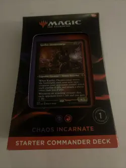 Commander Starter Deck (Chaos Incarnate) Magic: the Gathering - Image 1