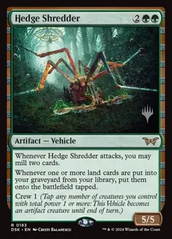 Hedge Shredder - Foil Promo DSK LP MTG - Image 1