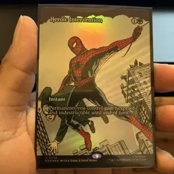 Heroic Intervention (Borderless) Marvel Universe Eternal-Legal Foil - Image 1