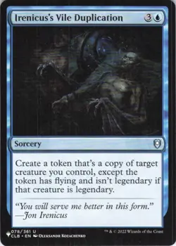 MTG Irenicus's Vile Duplication (078/361) | NM | The List {LST} - Image 1