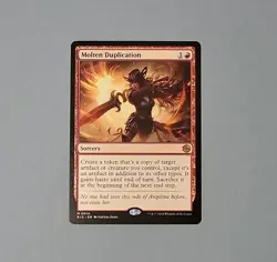 Molten Duplication NM - MTG Outlaws Big Score Rare Magic Card - Image 1