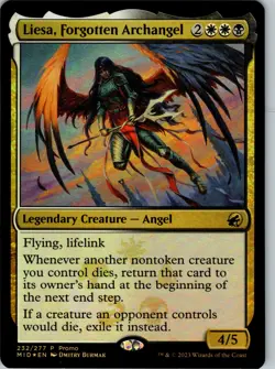 Liesa, Forgotten Archangel - Foil - R - - Media Promos - #232 - NM - MTG - Image 1