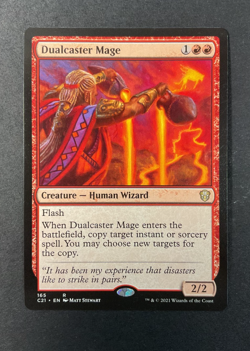 Dualcaster Mage - Commander 2021 - MTG - MAGIC THE GATHERING - Image 1