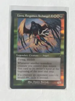 MTG FOIL Liesa, Forgotten Archangel Retro Frame - Innistrad Remastered #433 - Image 1