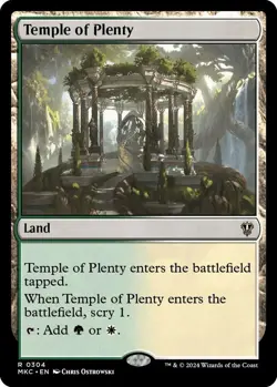 Temple of Plenty - Commander: Murders at Karlov Manor (MKC) MTG NM - Image 1